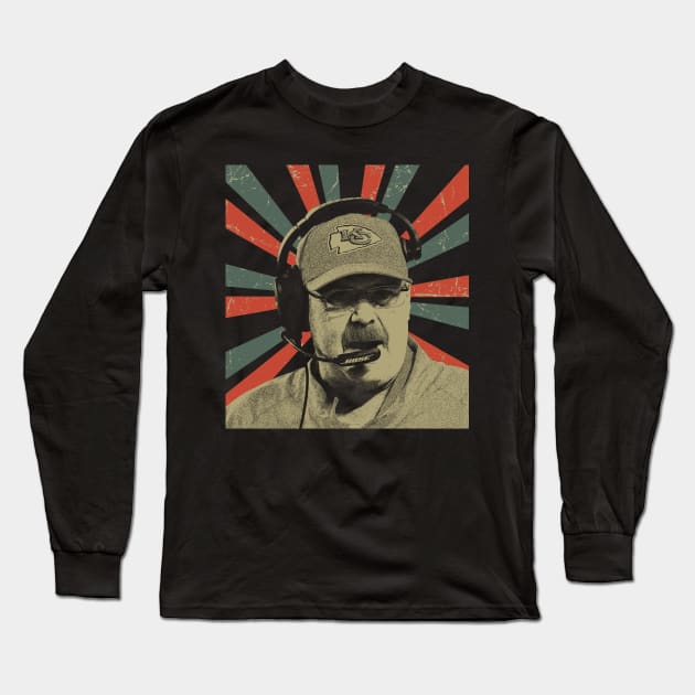 Andy Reid Long Sleeve T-Shirt by Setipixel